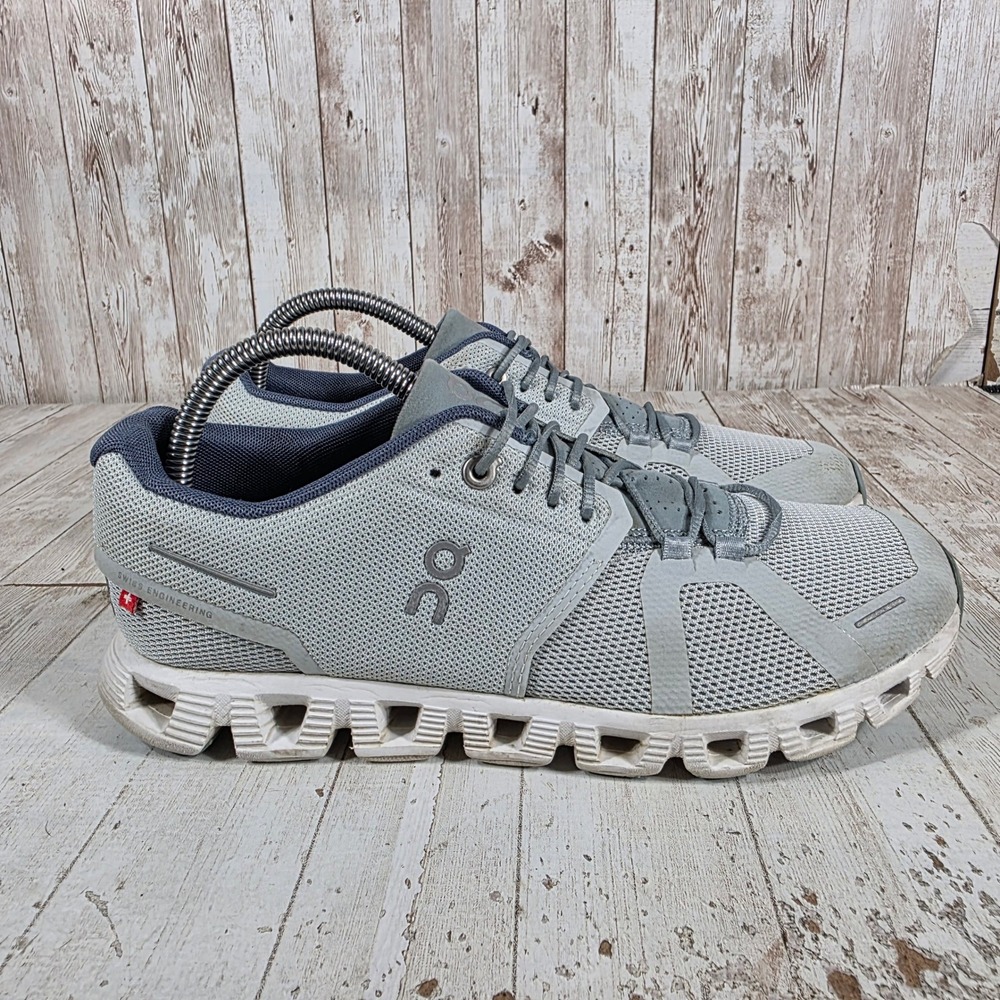 On Cloud Womens Running Shoes Light Blue Grey Low Top Sneakers Size 9 59.98895